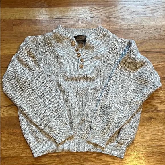 Women Gray Sweater with Button Detail - Picture 1 of 6